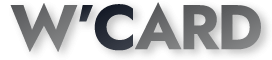 W'Card Logo v3 gray